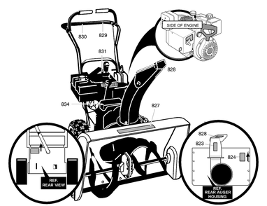 Part Location Diagram of 762165 Murray DECAL, 9/24